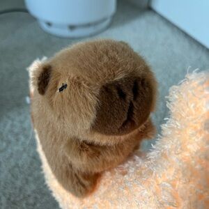 Brown Plush Capybara Toy